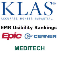 KLAS EMR Usability Rankings EPIC Cerner Meditech